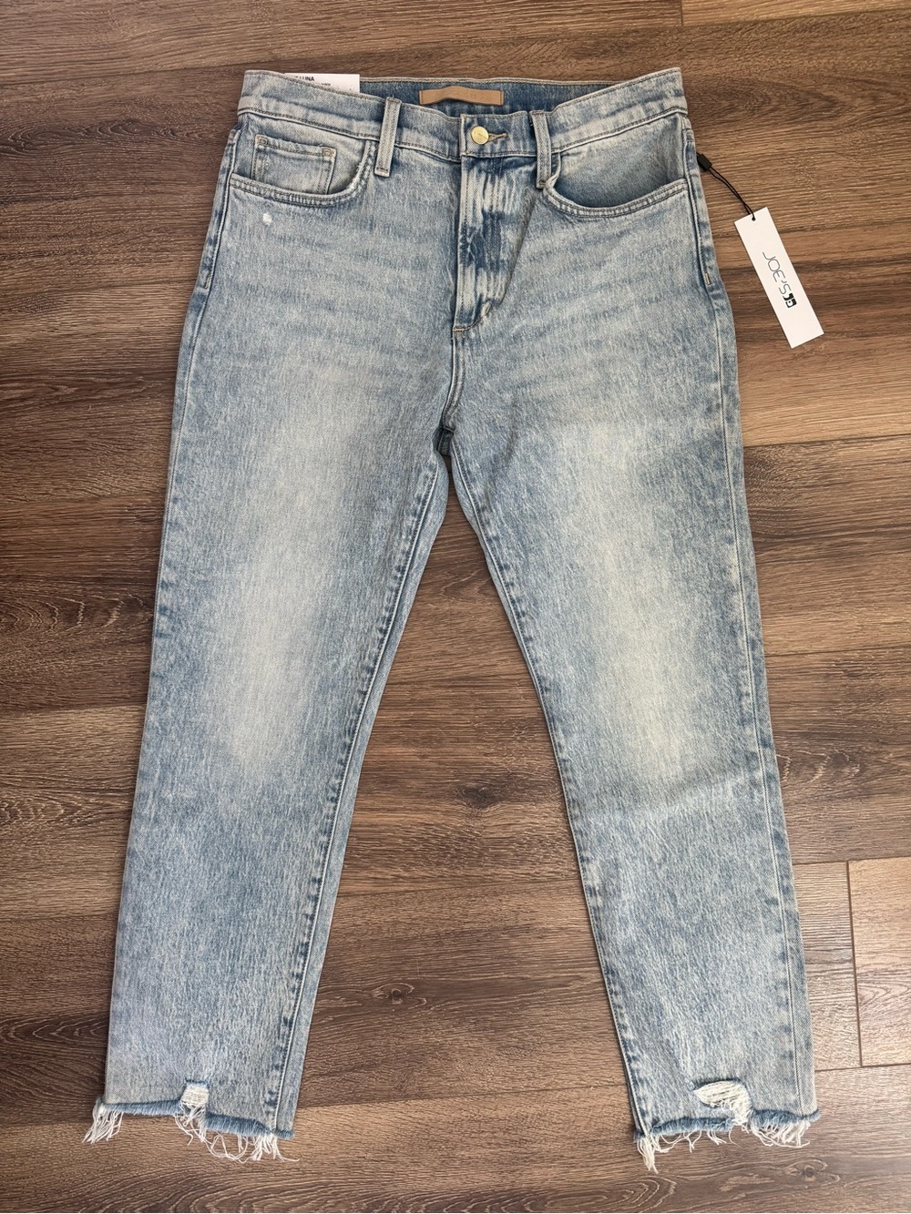 ⭐️NWT⭐️ Joe’s The Luna High Rise Cigarette Straight Ankle Jeans, Light Acid Wash